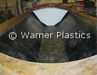 Side Dump Liner -  UHMW Plastic Liner